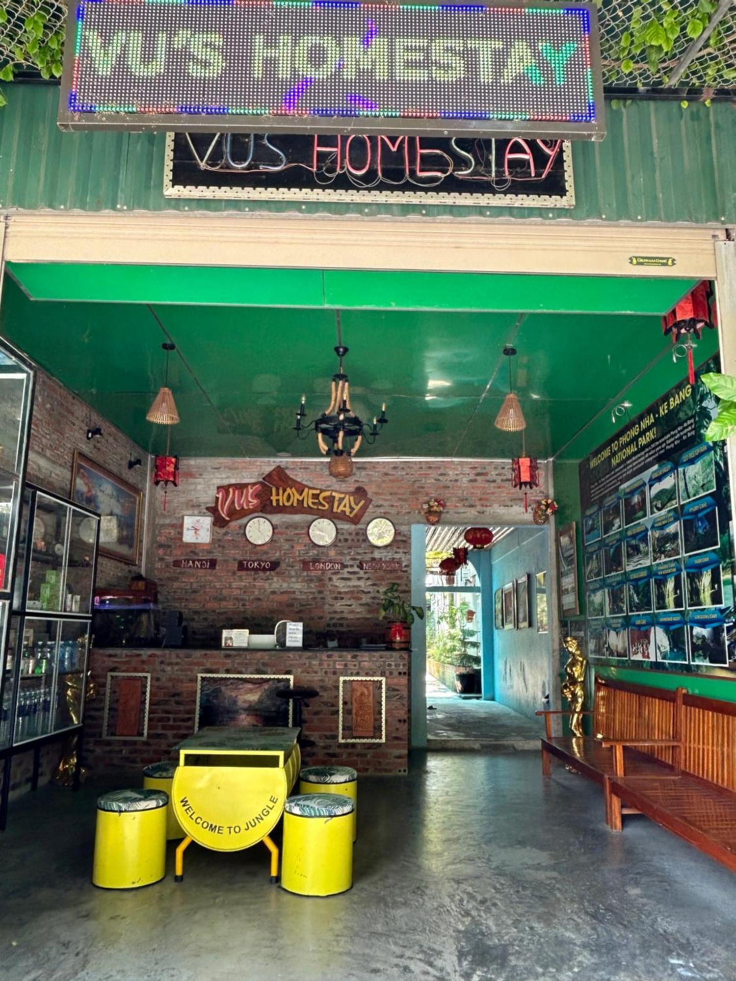 Vu'S Homestay Phong Nha Eksteriør billede